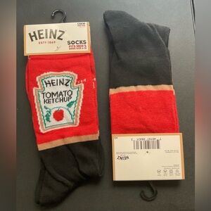 Novelty Silly Socks - HEINZ Tomato Ketchup